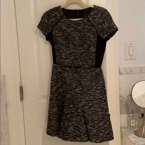 J.Crew Fit and Flare Tweed Dress - Size 0